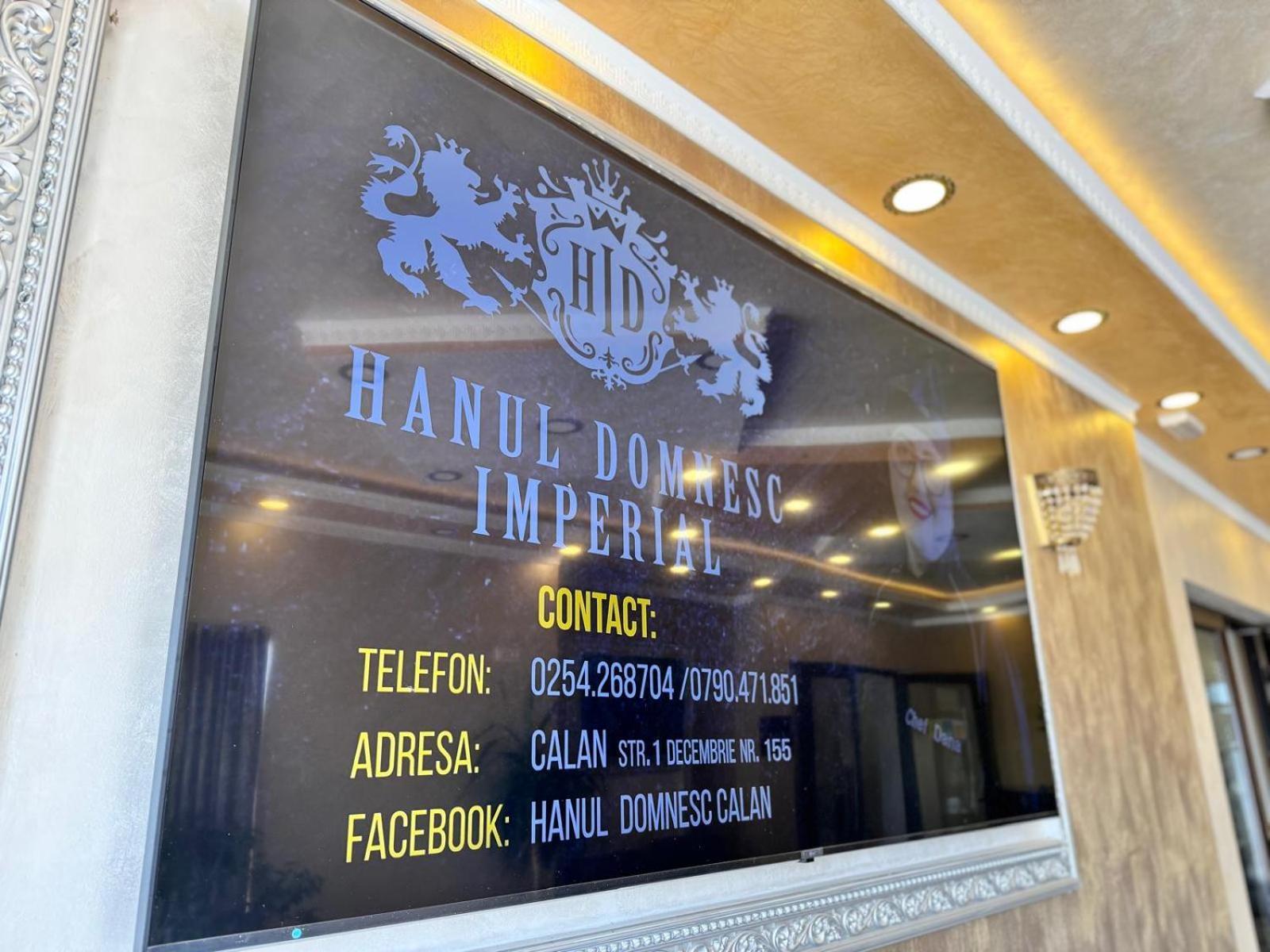 Hanul Domnesc Imperial Hotel & Spa Călan Eksteriør bilde